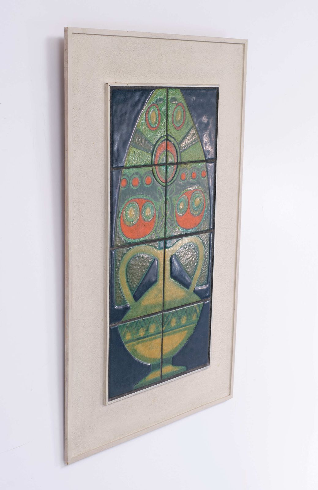 Tegelpaneel Julia Brändle, Jaren 1960, Zwitsers. Staat: photo Kunst