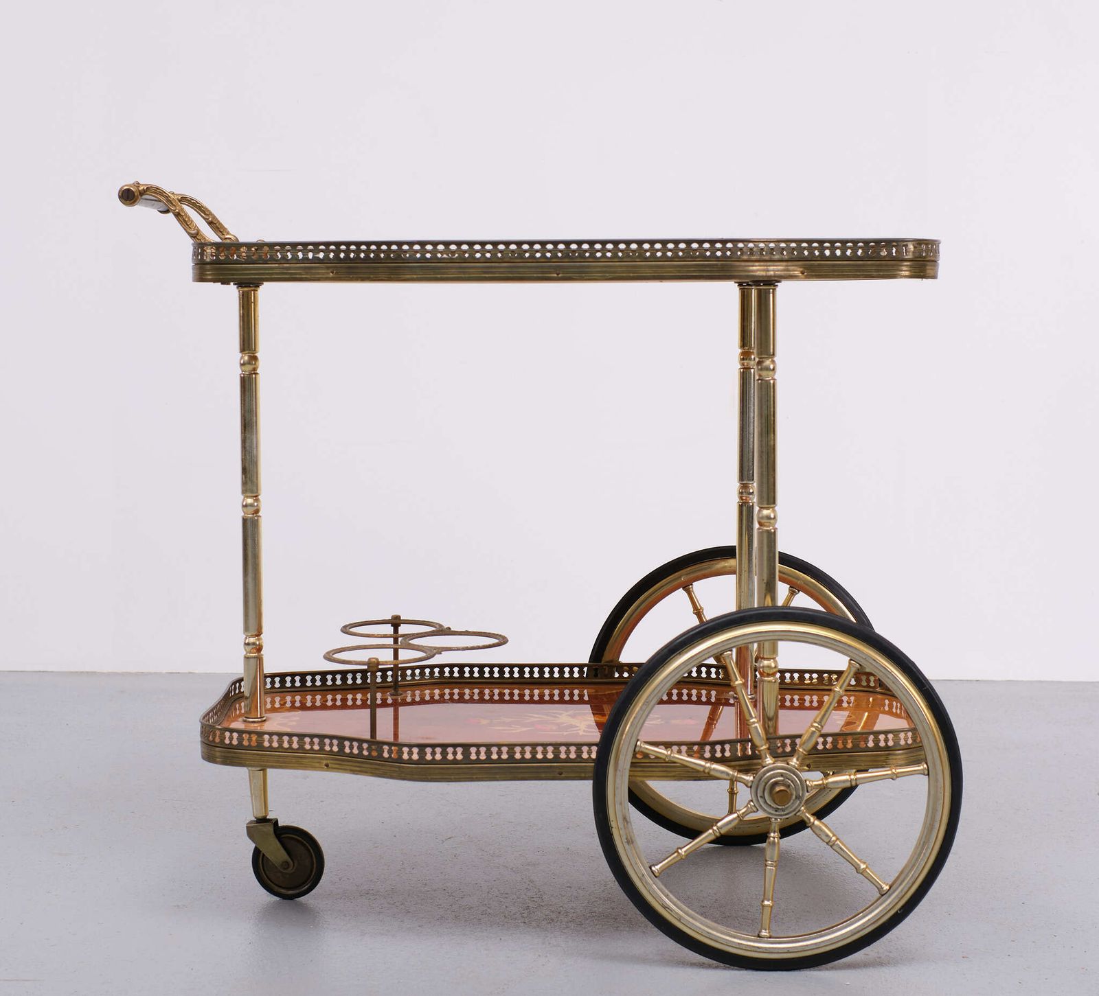 Vintage Italian Bar Trolley, 1970s, Italy photo buy