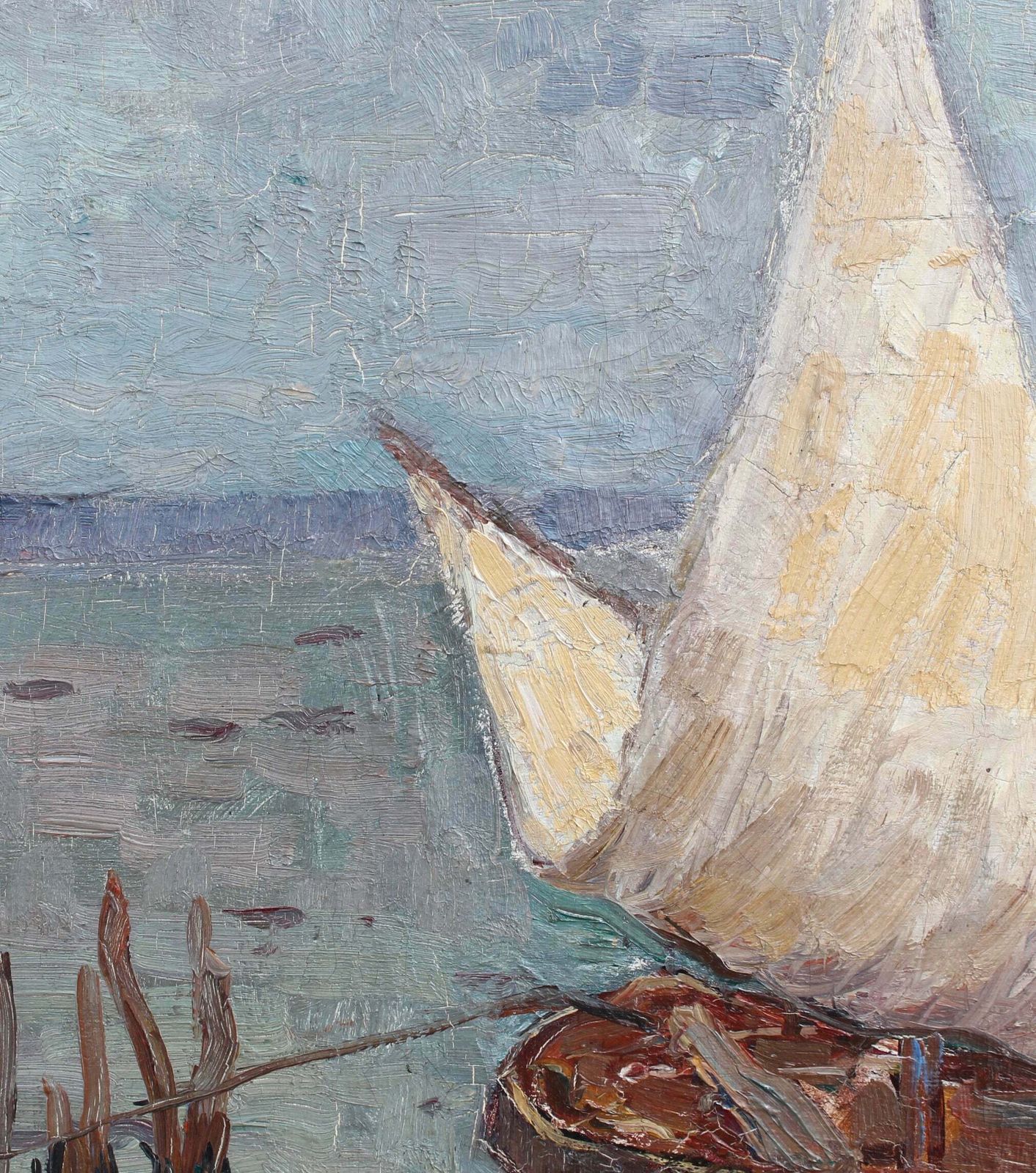 photo for sale 'The Boat In Martigues, France' By Marie De Nivouliès De Pierrefort (Circa 1910)