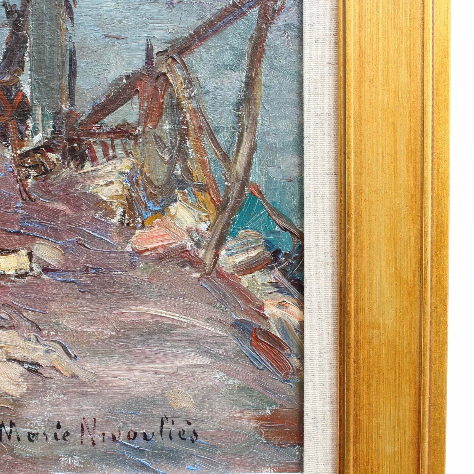 photo buy 'The Boat In Martigues, France' By Marie De Nivouliès De Pierrefort (Circa 1910)