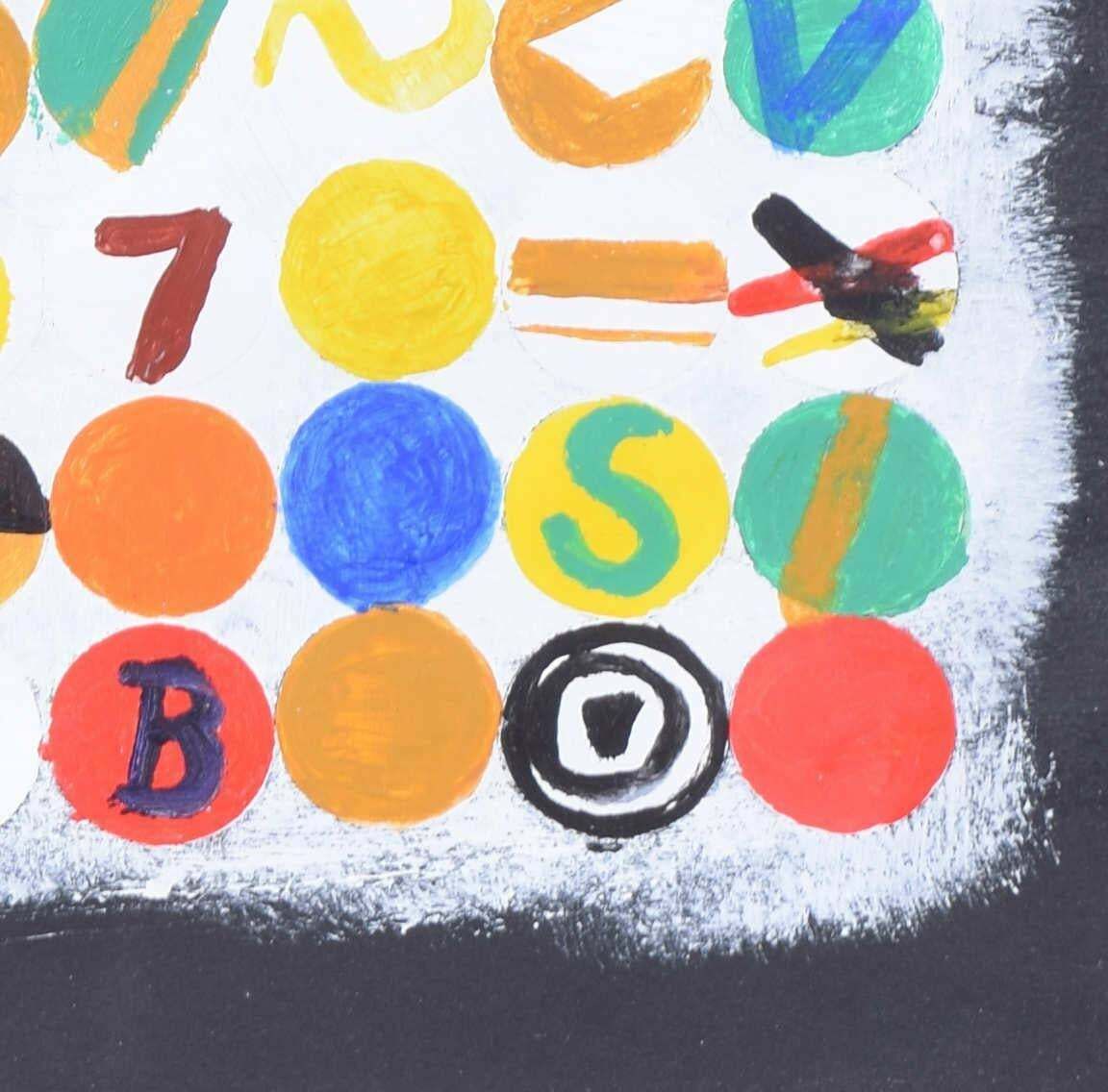 Wilhelmina Barns Graham Wilhelmina Barns Graham’s Card For Sandra Blow’s 75th Birthday (1995) Collage photo Art