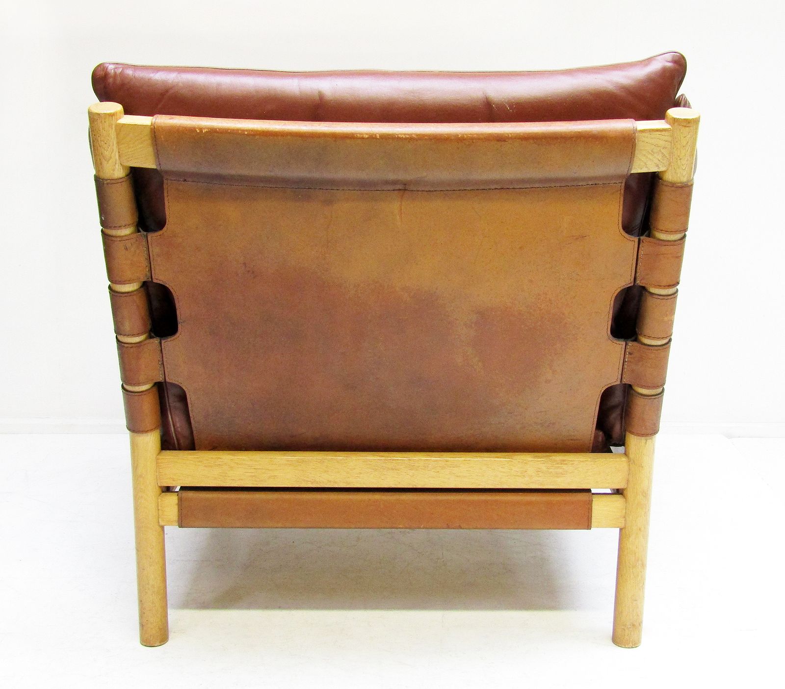 Furniture Swedish 1960s Ilona Lounge Chair In Leather By Arne Norell photo