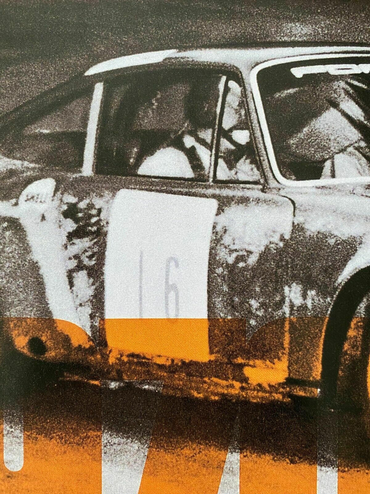 312.0 Atelier Strenger, 1970   Porsche   Advertising Vintage Poster photo