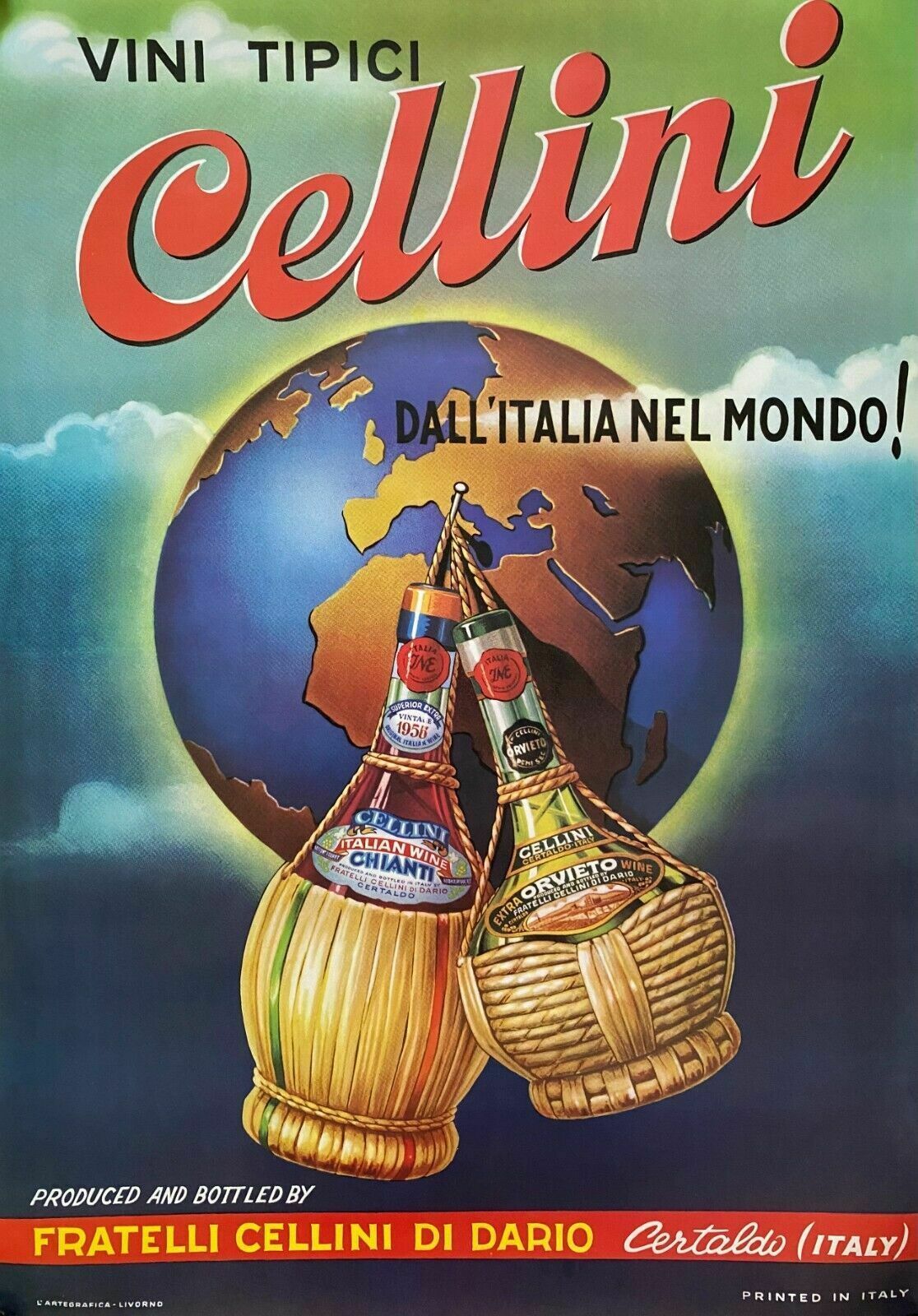 Anonymous Ca 1960  Advertising Vintage Poster Printed In Offset