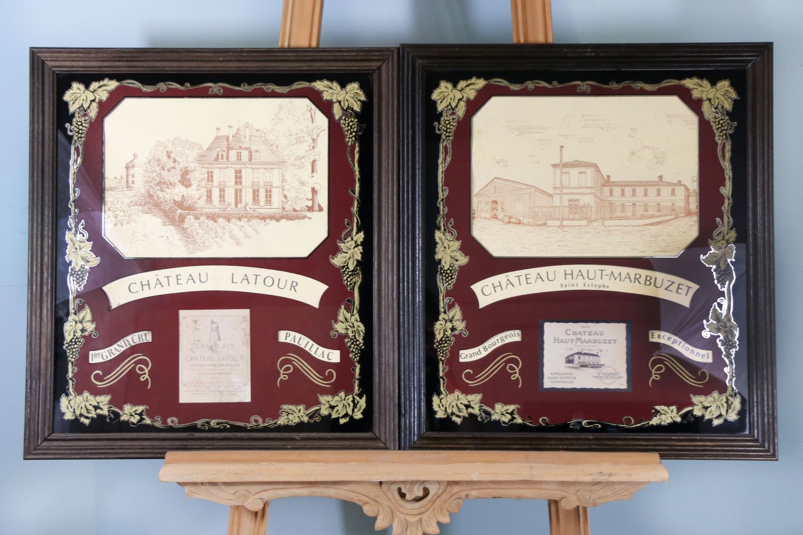 A Lovely Pair Of Vineyards Montage Pictures.