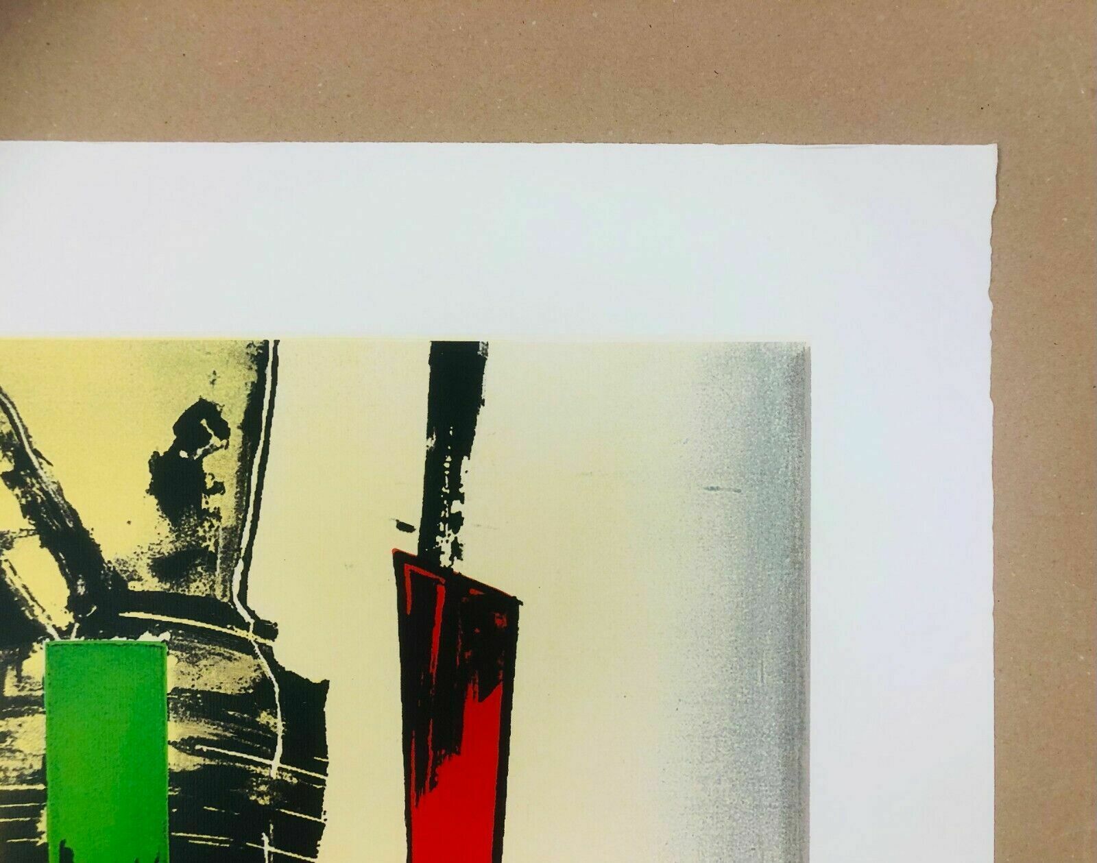 Gianni Bertini, 2003   Grip   Screen Printing On Quality Museum Cardboard photo buy
