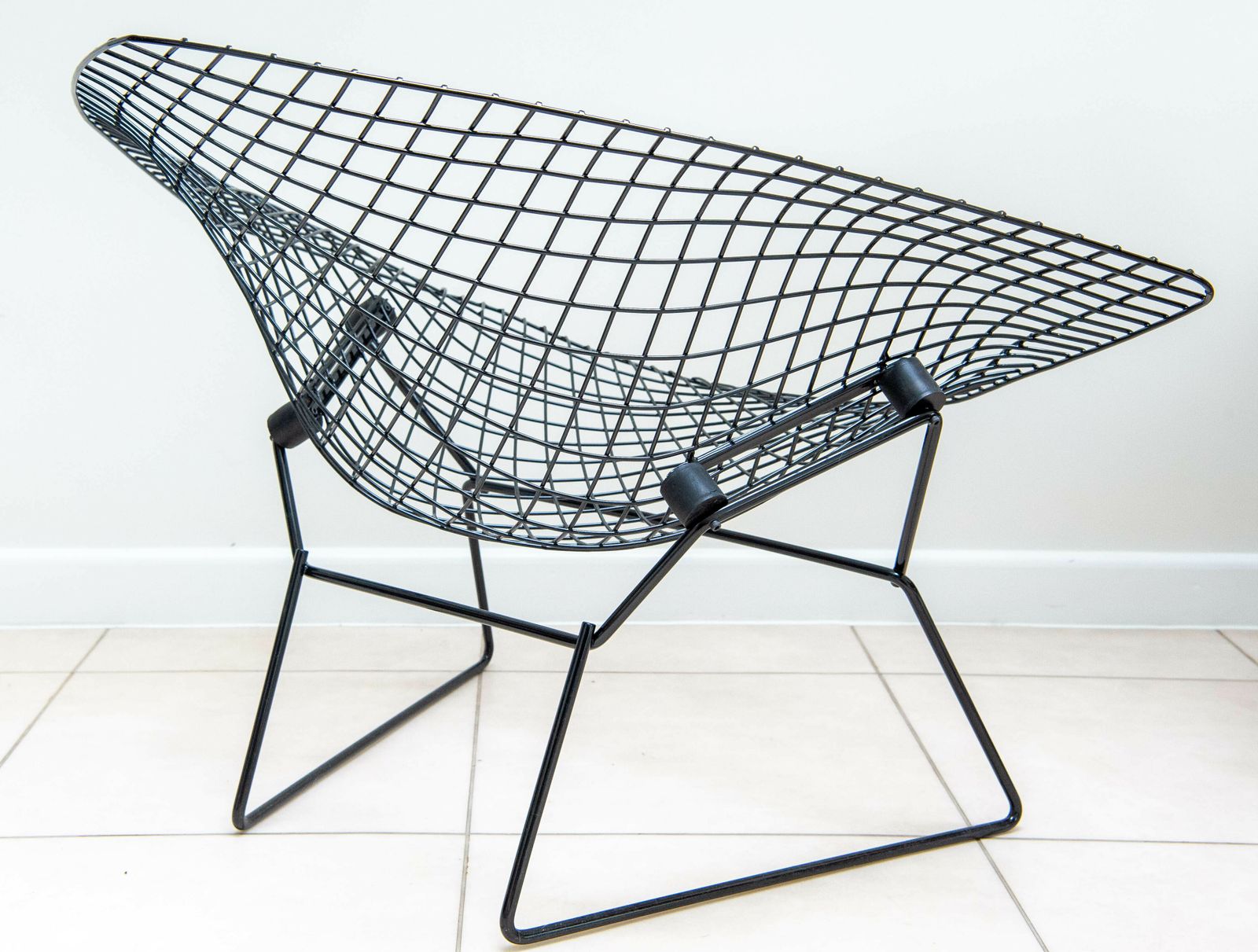 Large Diamond Chair By Harry Bertoia For Knoll International, 1950s photo vintage
