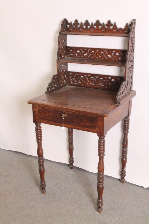 Delightful Antique Writing Desk / Table Emilian Walnut Louis Philippe 1850 !! photo buy