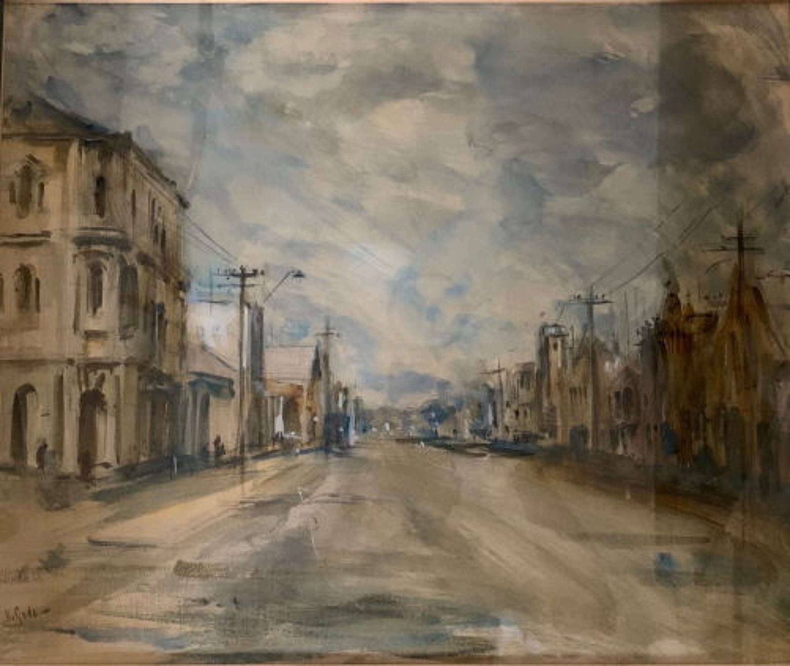 Nornie Gude, Australian Town Scene photo furniture