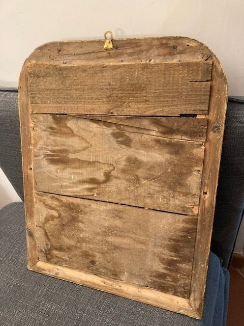photo furniture Antique Gilded Mirror From The 19th Century France,
