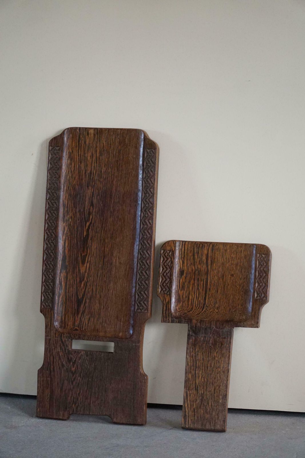 Primitive African Tribal Hand Carved Folding Palaver Chair, Wabi Sabi, 1970s photo buy