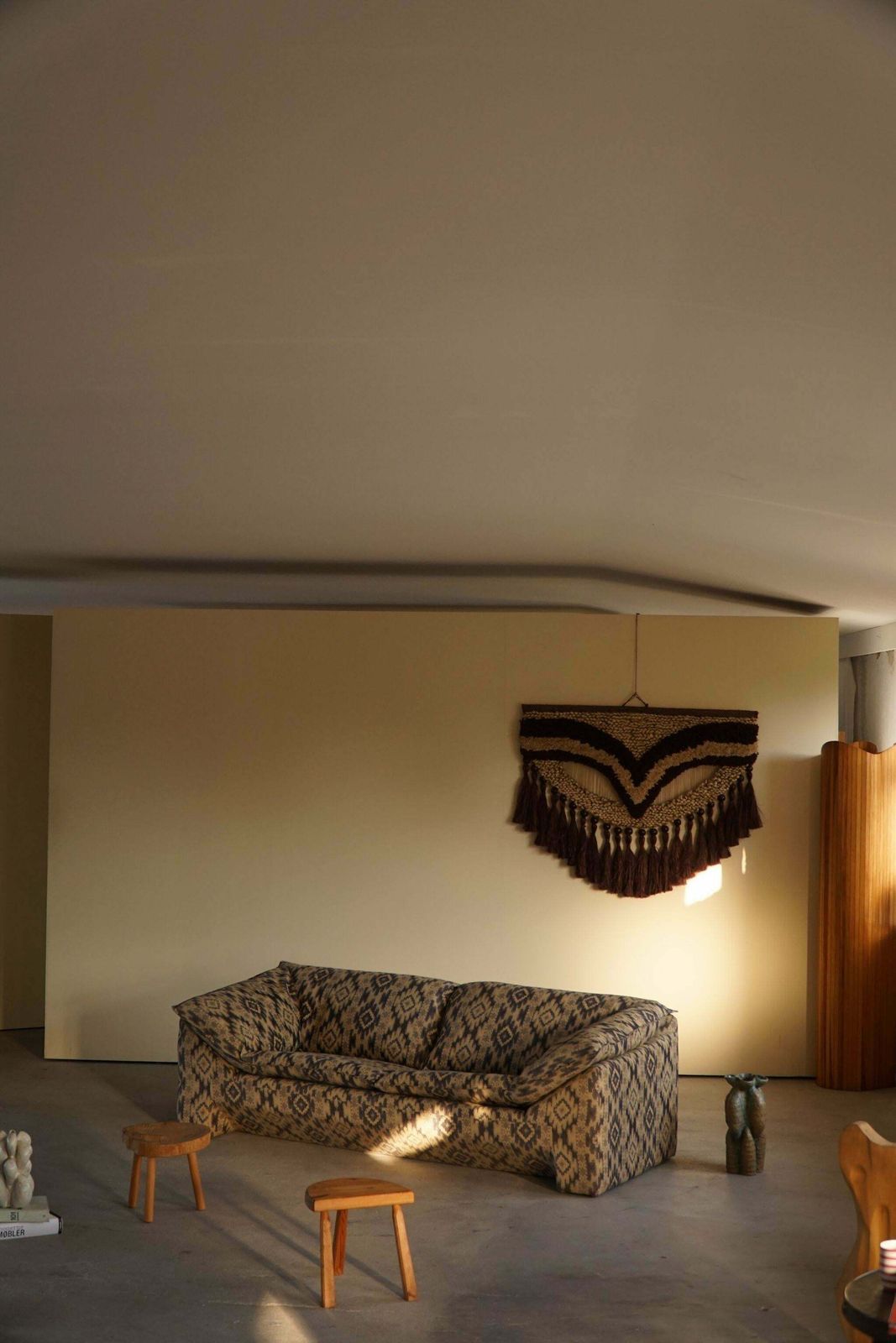 Handmade Bohemian Vintage Rug In Jute, Made In India, Late 20th Century photo furniture