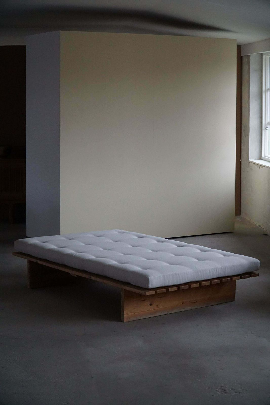 photo for sale Danish Modern Daybed, Reupholstered, Made In Pine, By Nyt I Bo, 1970s