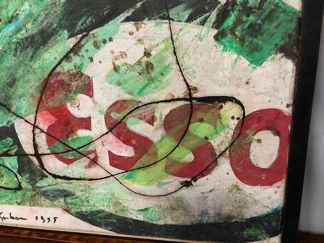 Contemporary Art Painting 1995 Cm 84 X Cm 52 Gamboni Giuseppe photo for sale