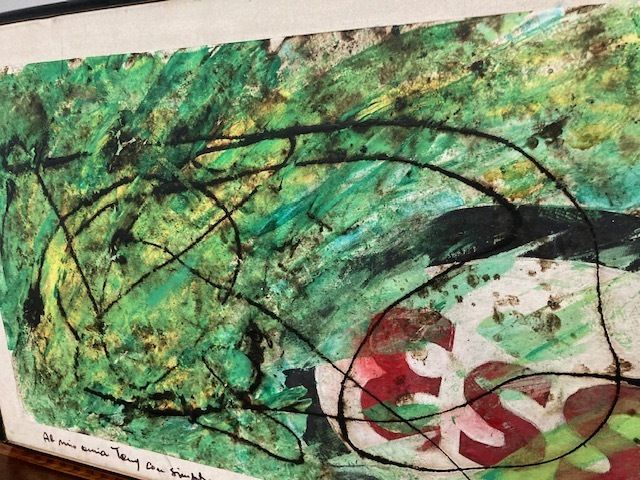 Contemporary Art Painting 1995 Cm 84 X Cm 52 Gamboni Giuseppe photo Art