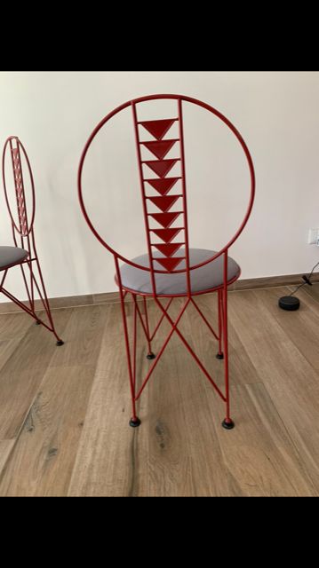 Cassina Chairs And Table From The 1970s, Designer Frank Lioyd Wright Modern Art photo 9412.0