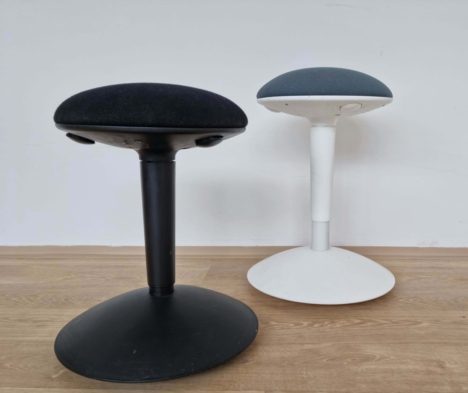 Set Of Two Design Stools Vitamin, Ikea, Nicholai Wiig Hansen, Sweden, 1990s photo vintage