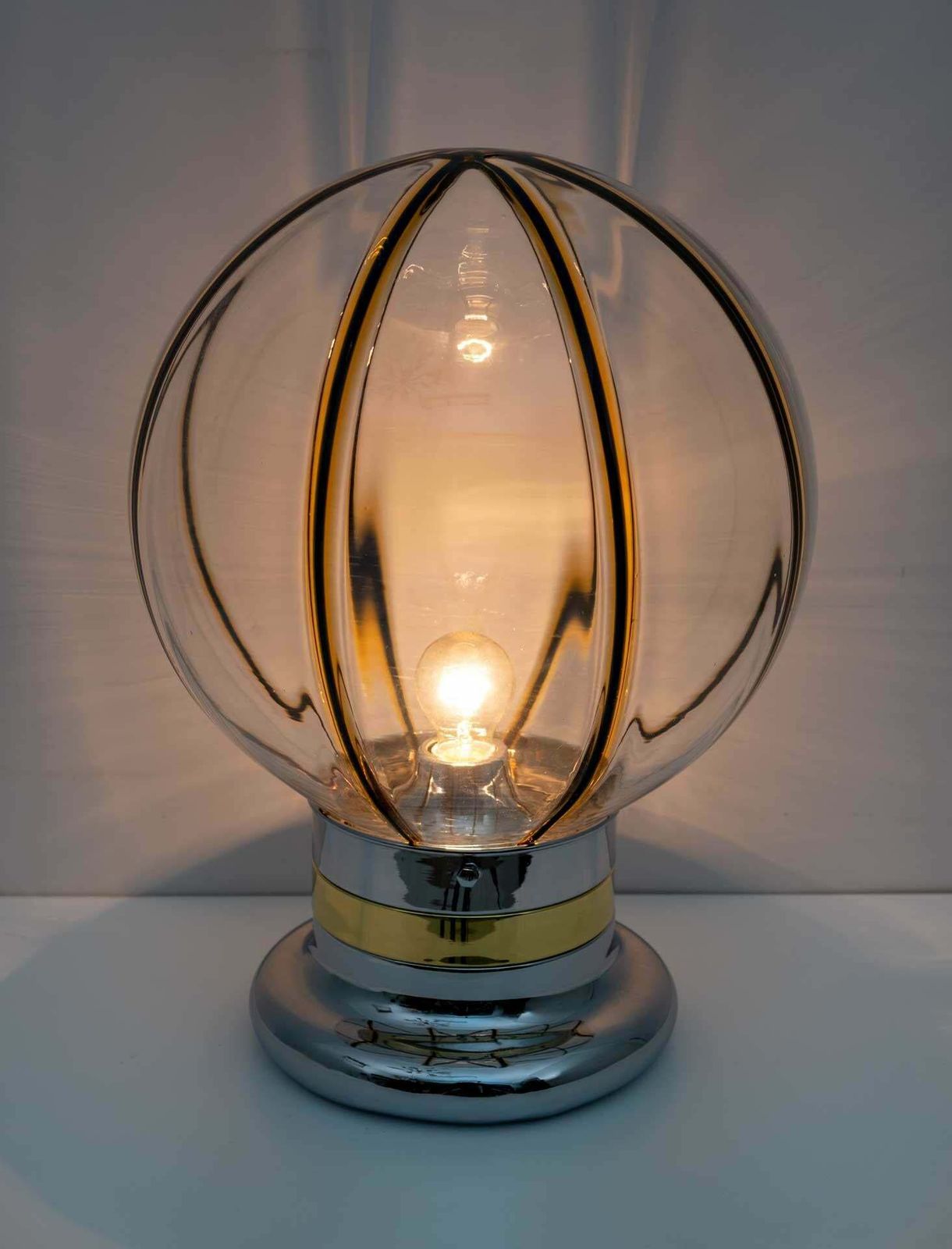 Toni Zuccheri Mid Century Modern Italian Murano Glass Table Lamp, 1970s £1,630.78 photo furniture