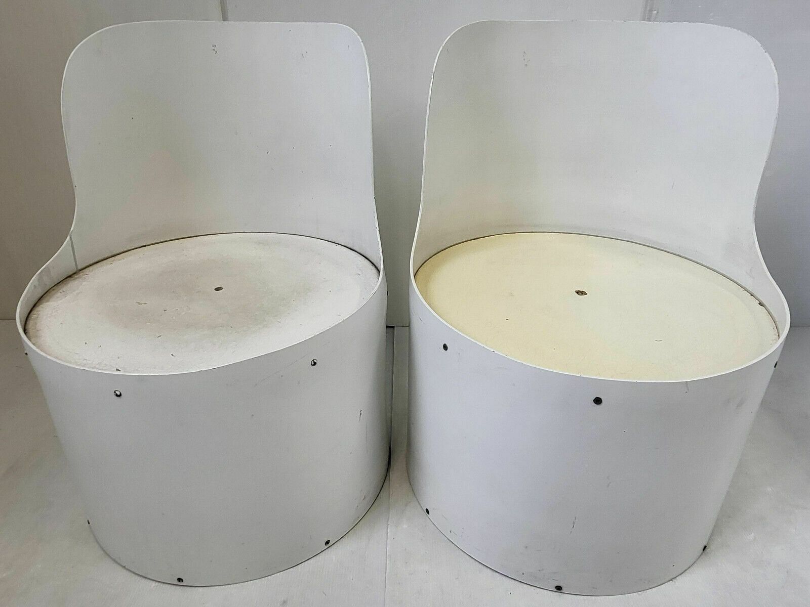 Paar Tomotom Space Age Fauteuils 1970 Bernard Holdaway Hull Traders 70s photo vintage