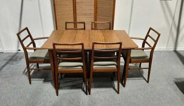 Fyne Layde Richard Hornby Dining Table And Chairs photo for sale