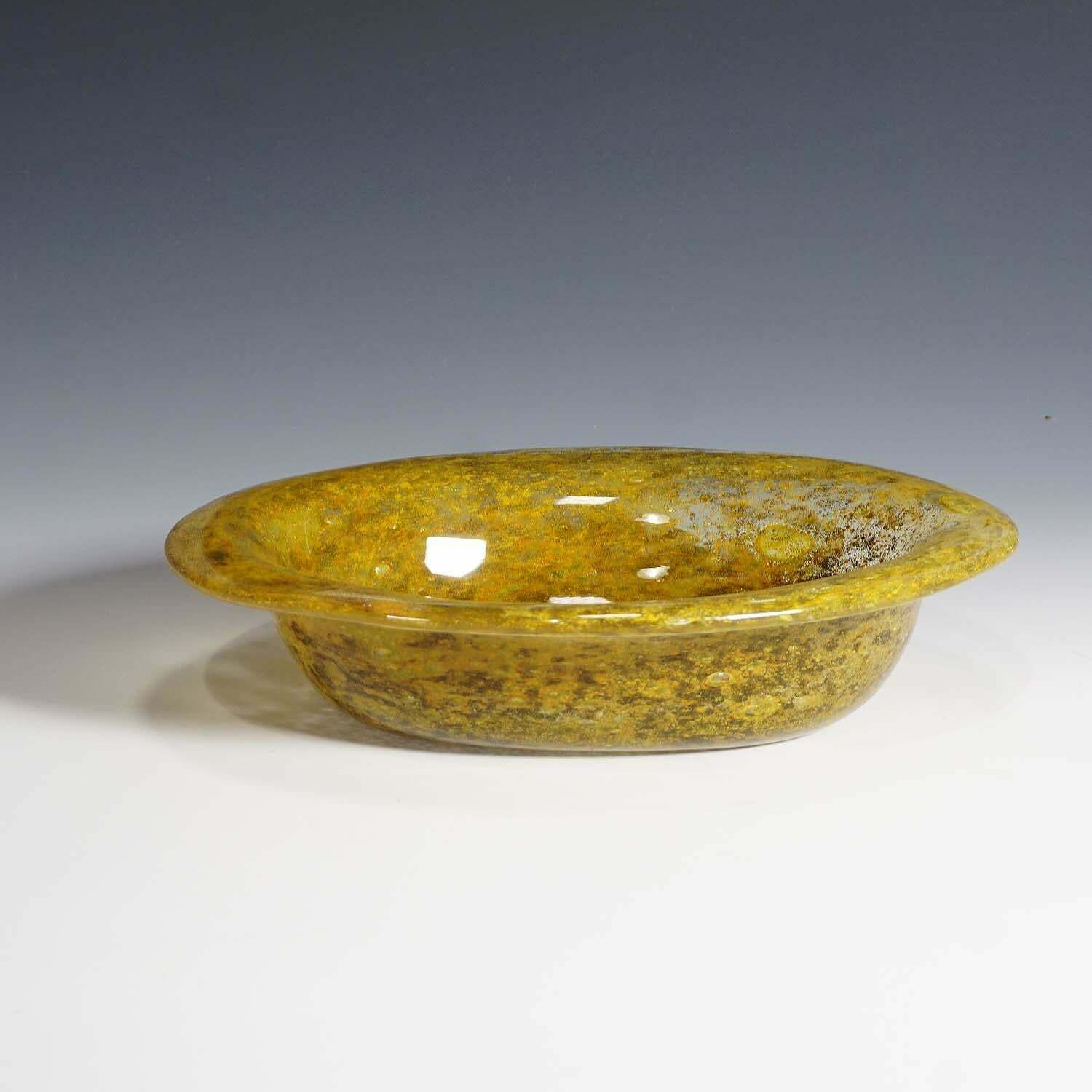 Ercole Barovier For Barovier & Toso Aborigeni Murano Art Glass Bowl photo vinterior