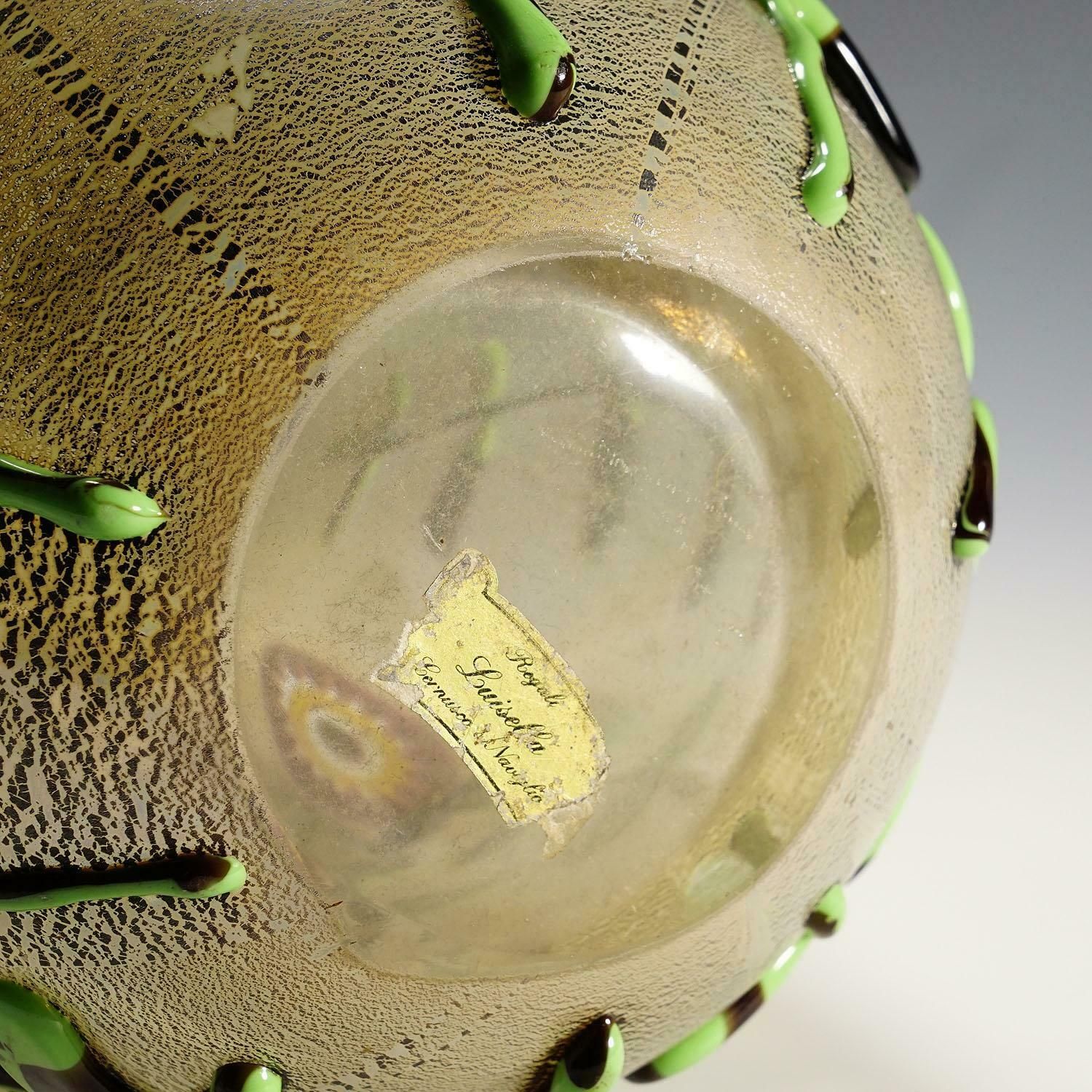 photo for sale Monumental Art Glass Vase By Licio Zanetti, Murano Ca. 1970s