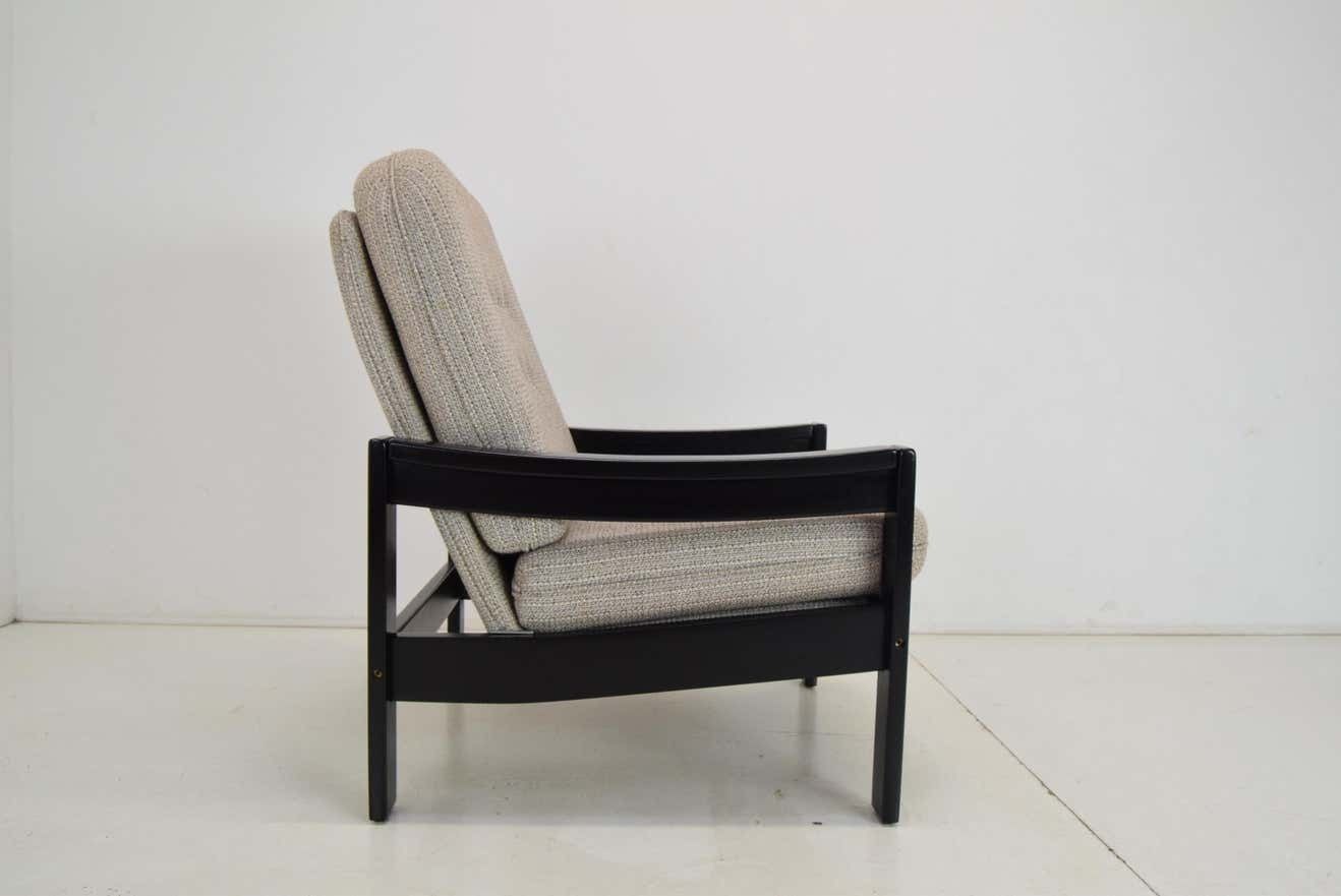 Mid Century Armchair Leda Lux 1980's photo vintage