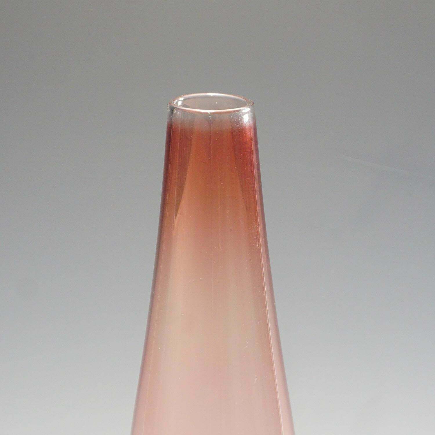 Tulip Vase By Nils Landberg For Orrefors, Sweden Ca. 1957 photo Home Decor