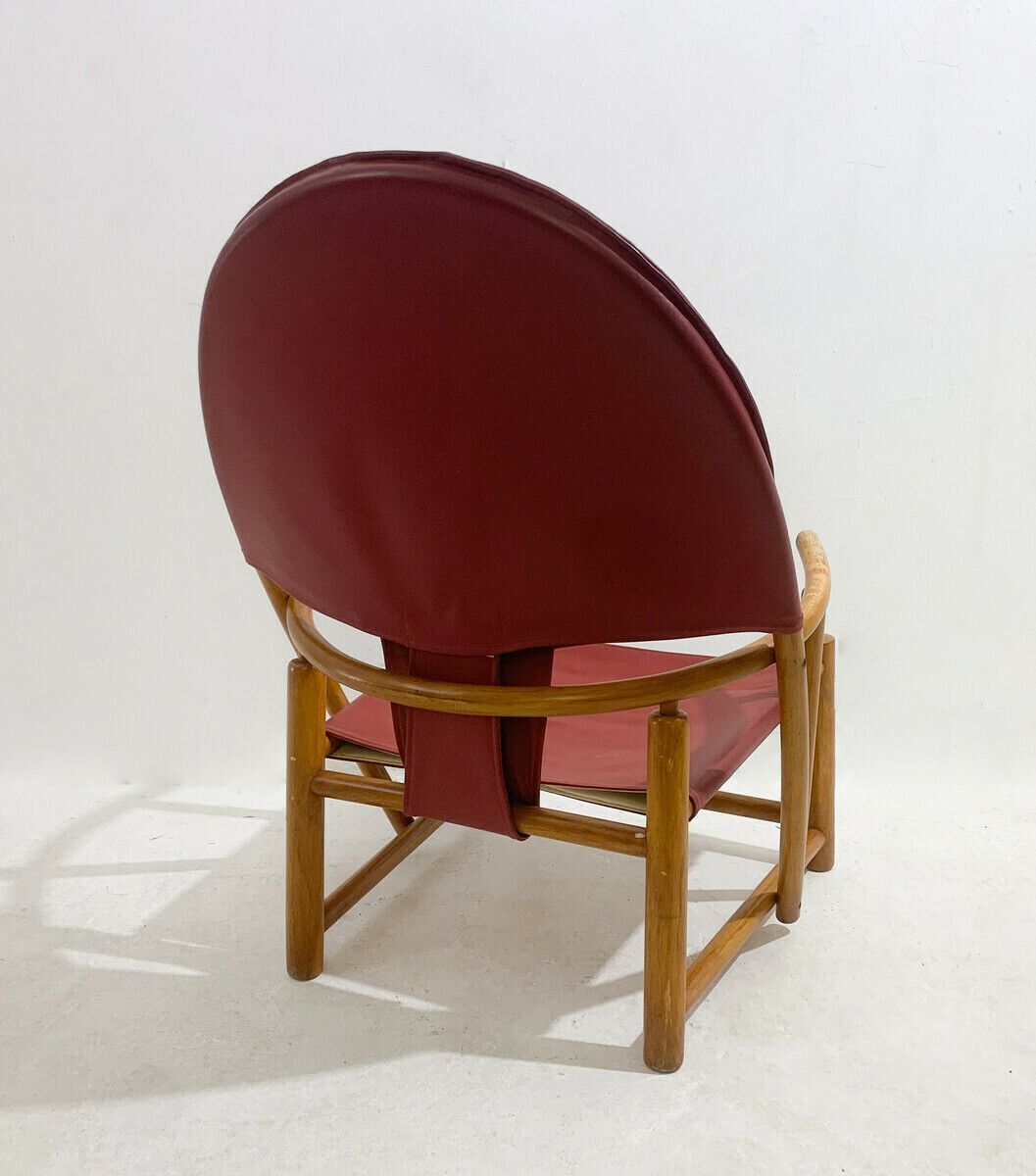 Red "G23" Hoop Armchair By Piero Palange & Werther Toffoloni photo buy