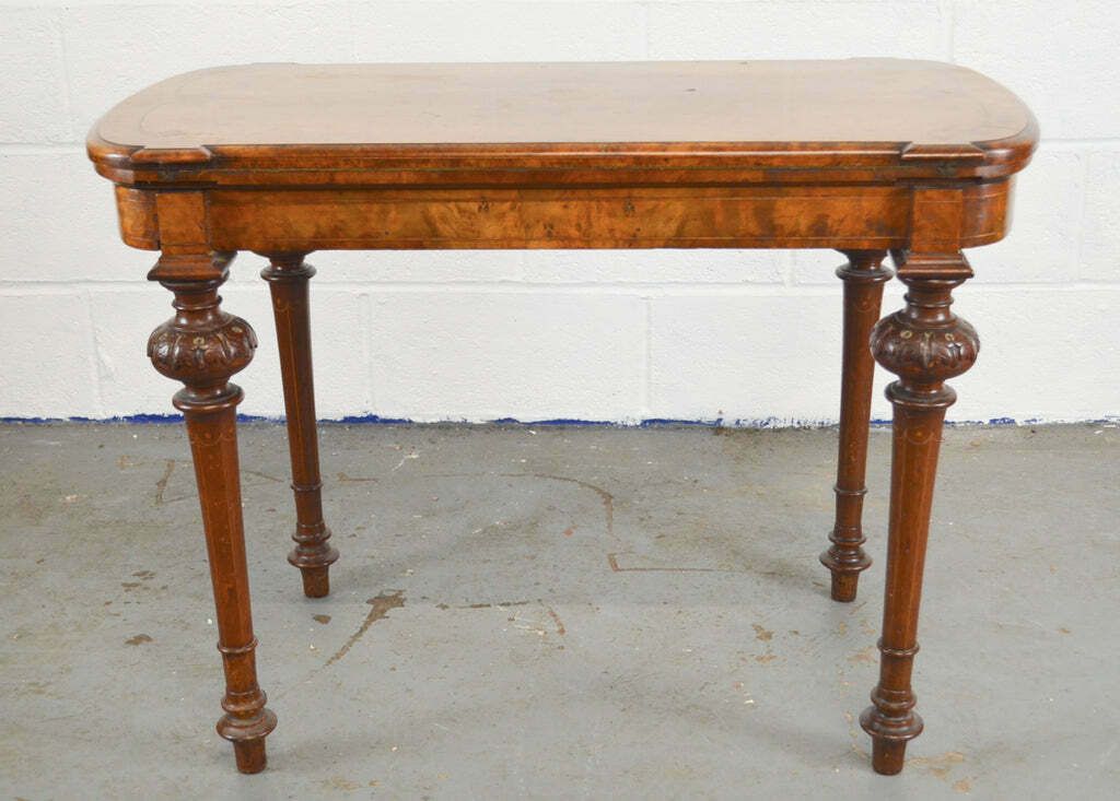 Victorian Card Games Table photo Furniture