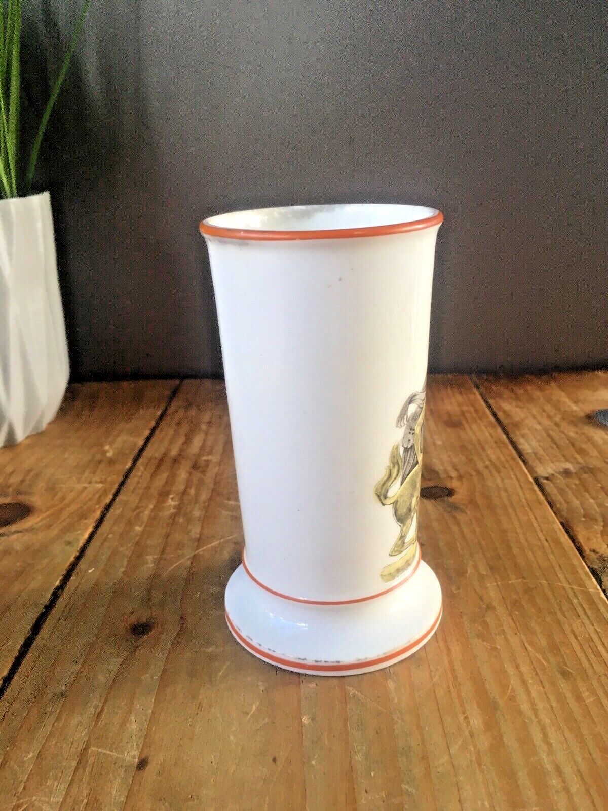 Antique Greek Mythology Lapiths & The Centaurs Battle Neoclassical Spill Vase photo for sale