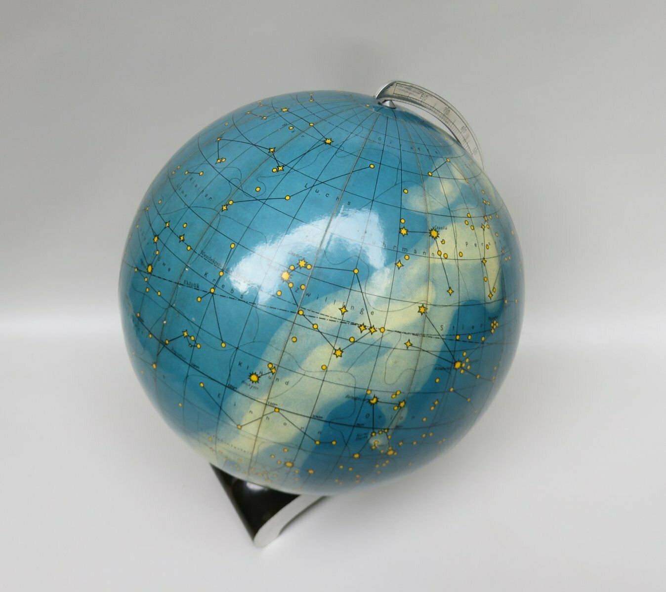 Home Decor Extraordinary Globes Columbus Duo Earth Globe And Columbus Celestial Globe, 1950s, Set Of 2 photo