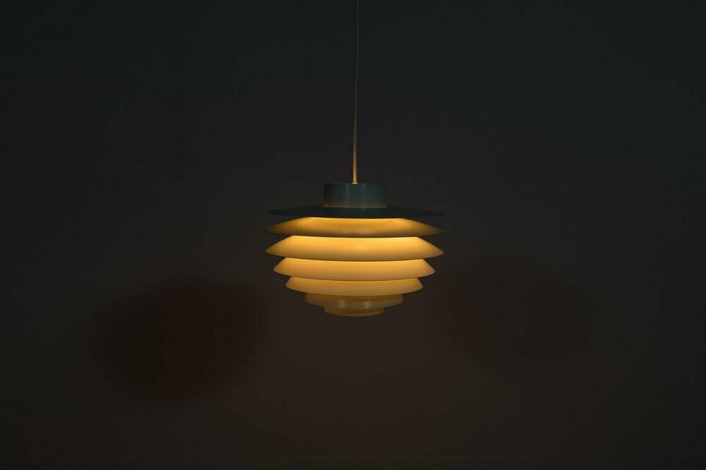 Mid Century Danish Verona Pendant Lamp By Svend Middelboe For Fog And Menup 1970s photo Lighting