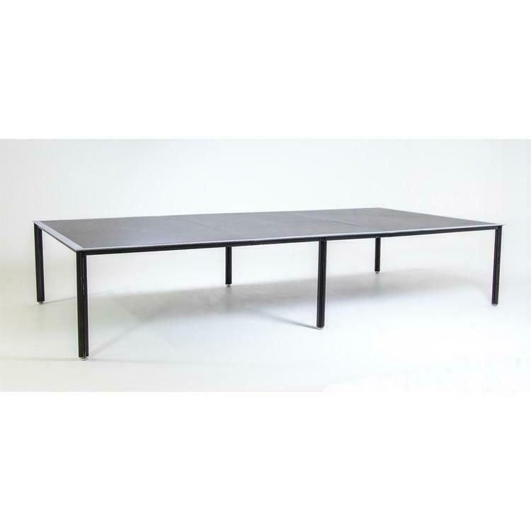 Conference Table Fasce Cromate Series Caccia Dominioni For Azucena Italy 1960s photo for sale