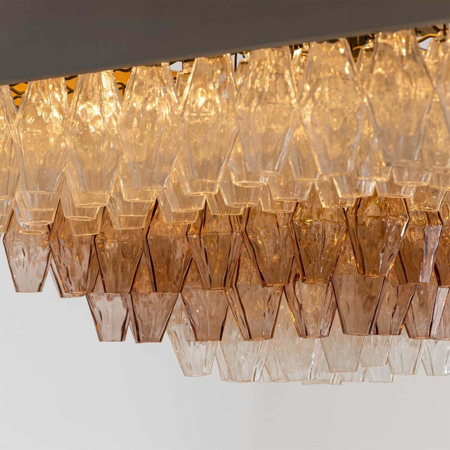 photo furniture Lustre Venini Poliedro, Italie, milieu du XXe siècle
