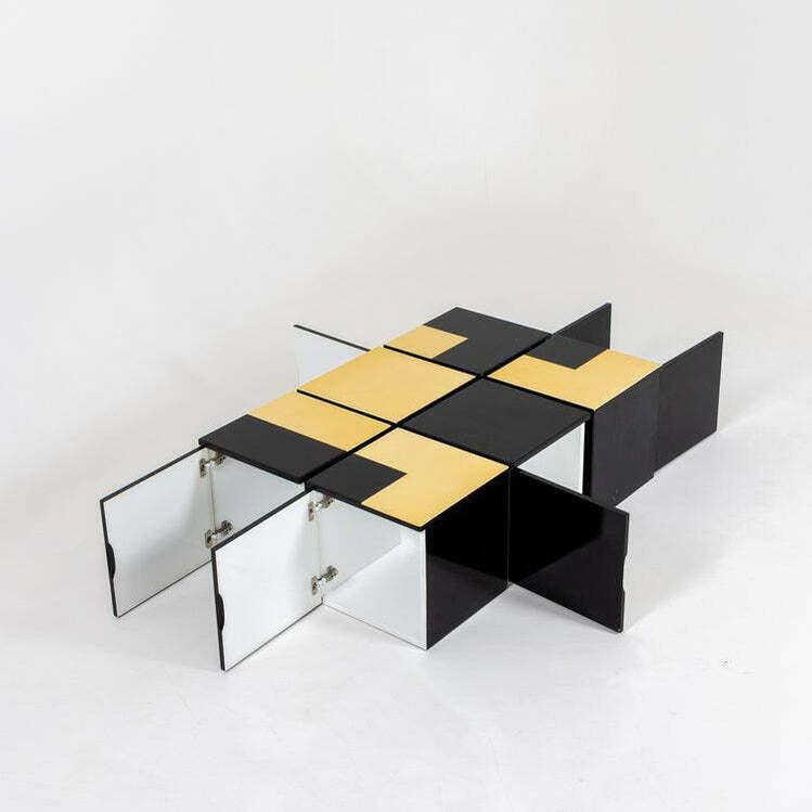 Coffee Table By Pierre Cardin, France 20th Century photo vinterior