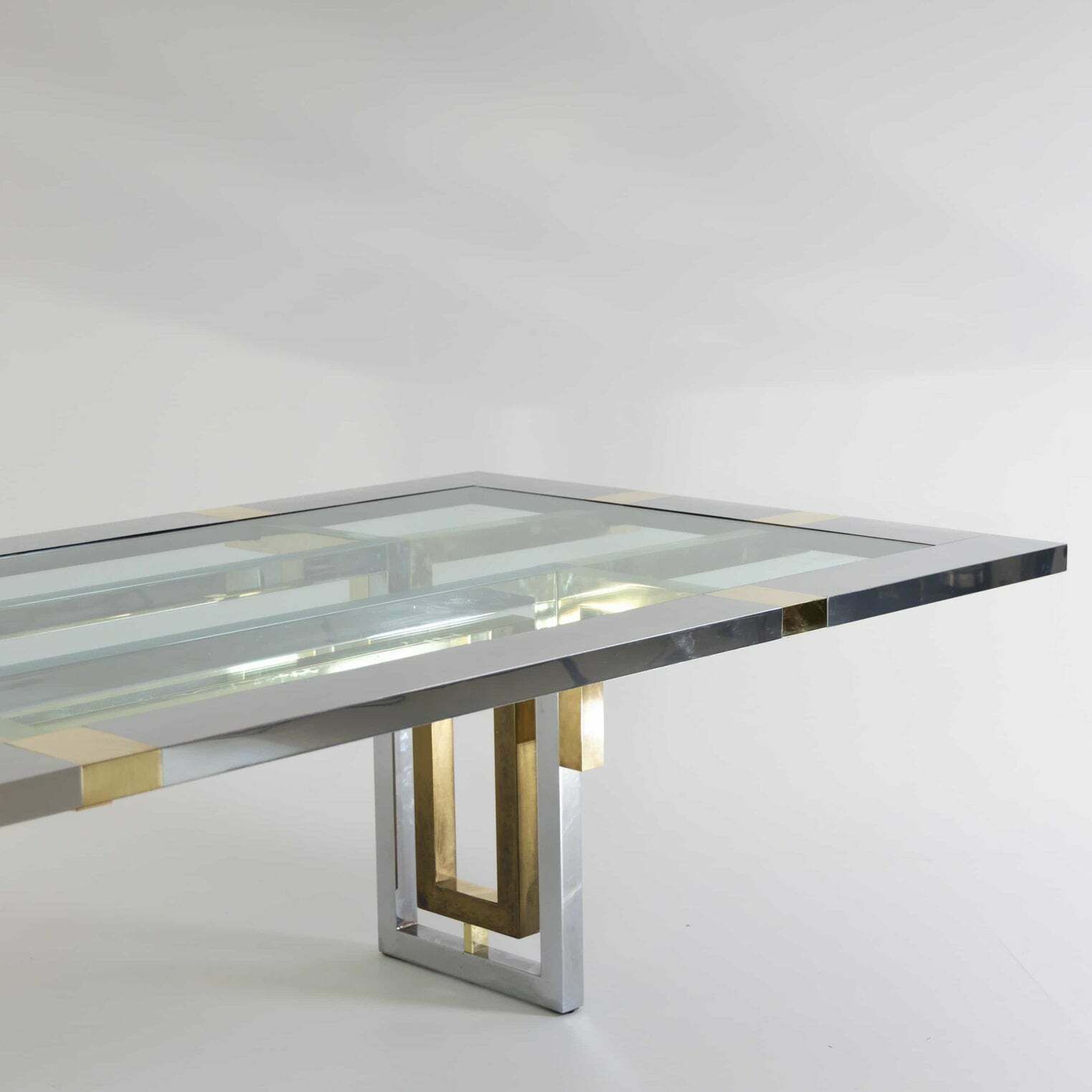 photo vintage Grande table à manger, Italie, années 1970