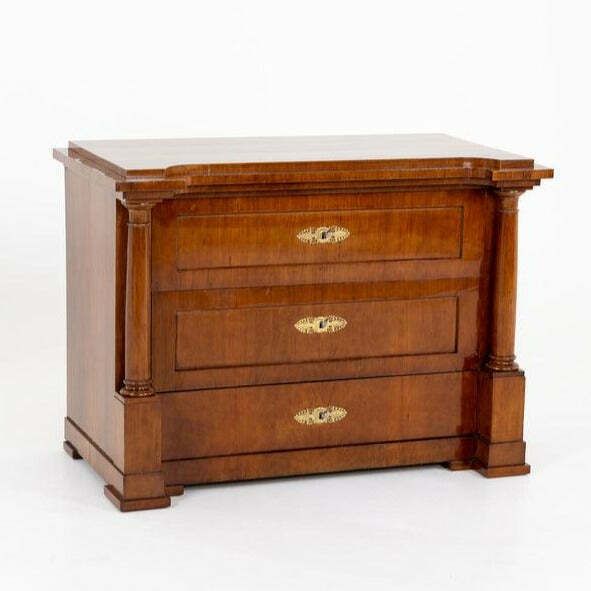 Biedermeier Ladekast, Waarschijnlijk Noord Duitsland, Ca. 1820