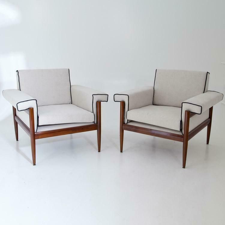 Lounge Chairs, Trafilisa Isa Bergamo, Italy 1950s photo furniture