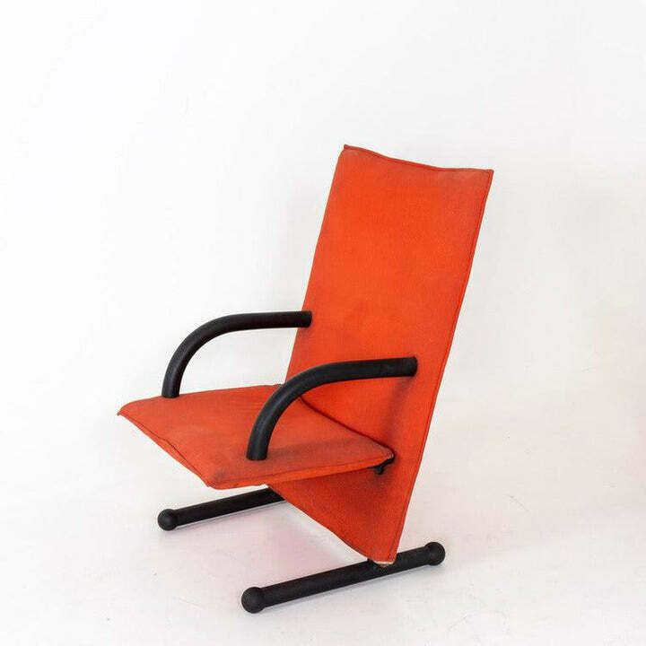 T Line Armchairs By Burkhard Vogtherr For Arflex, 1982 photo Furniture