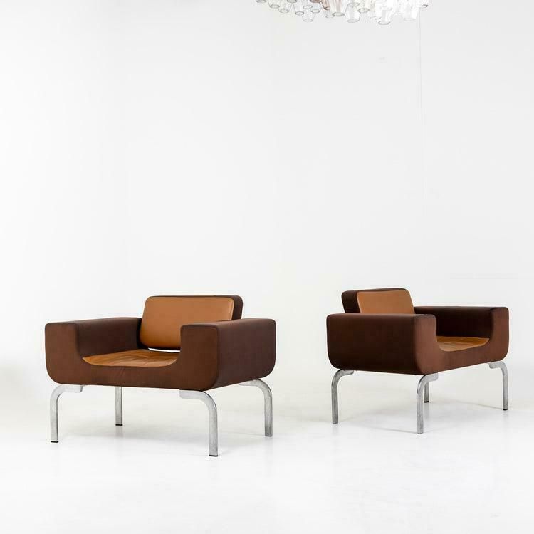 Lounge Chairs, Italy 1970s, Vintage photo Furniture