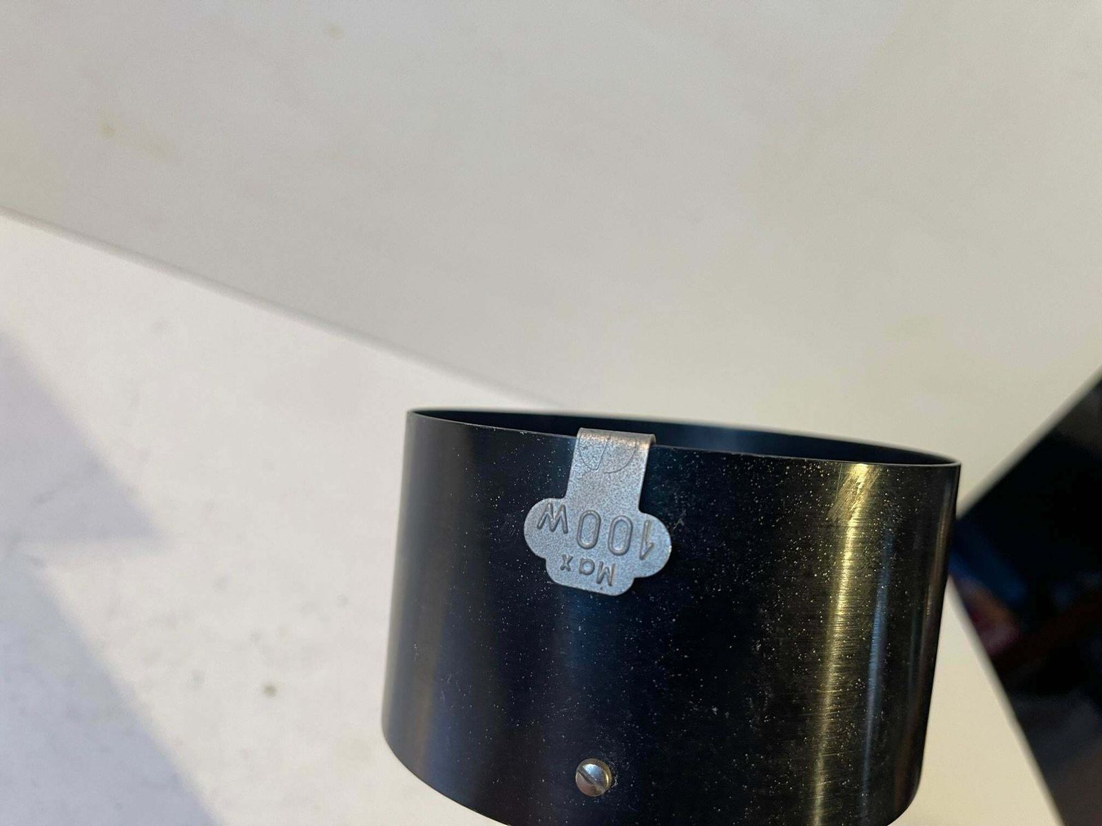 Scandinavian Industrial Steel Wall Light By Nordisk Solar, 1970s photo vinterior