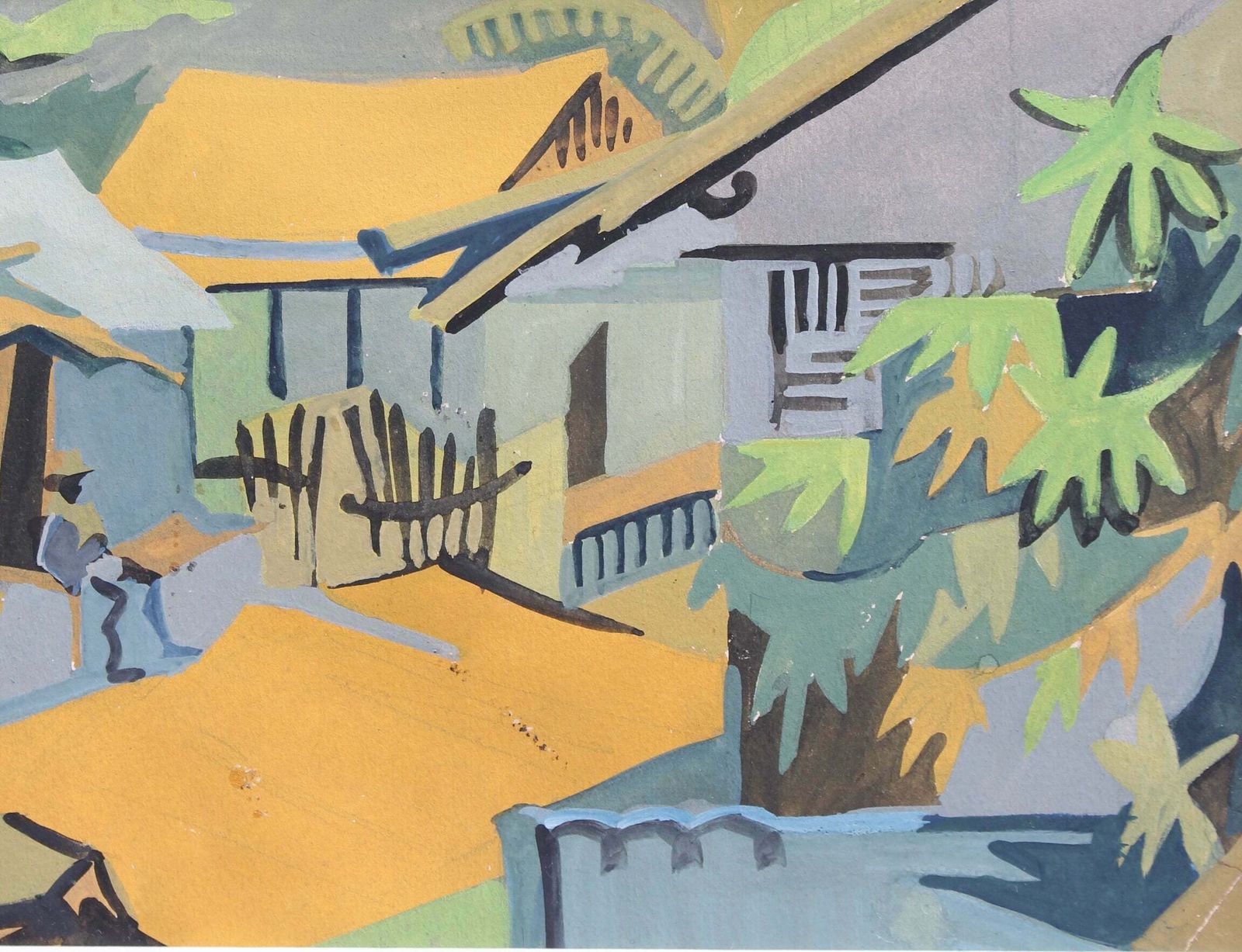 photo furniture 'Views Of Madagascar', French School (Circa 1960s)