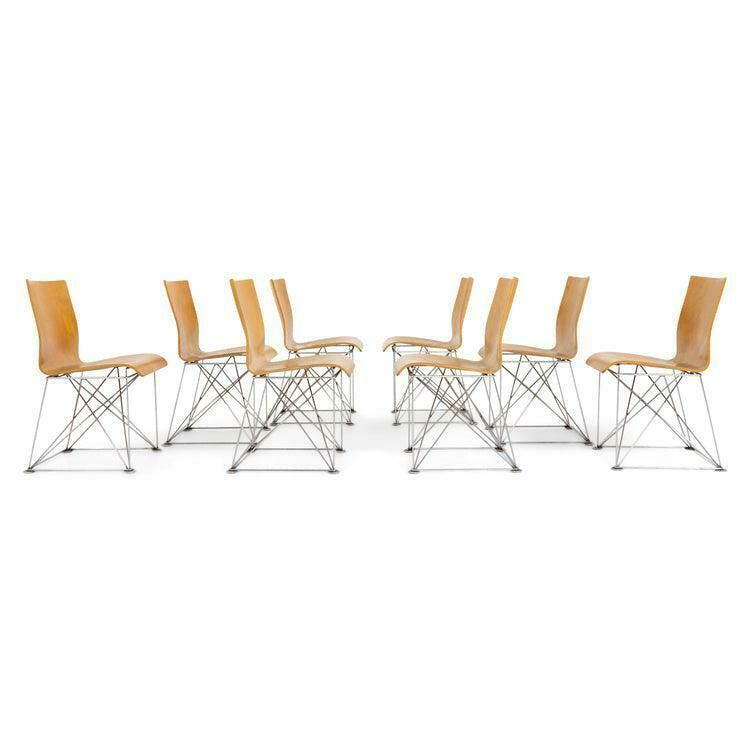 Set Of Jean Louis Berthet Chairs