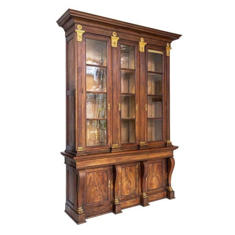 Large Library, Restauration Period, France Circa 1830