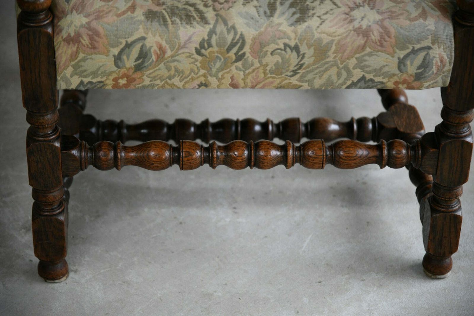 Early 20th Century Upholstered Carver Chair photo vinterior