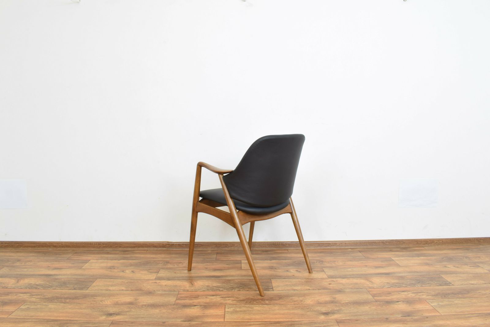 Furniture Mid Century Swedish Leather Armchairs By Alf Svensson For Dux, 1960s, Set Of 2 photo