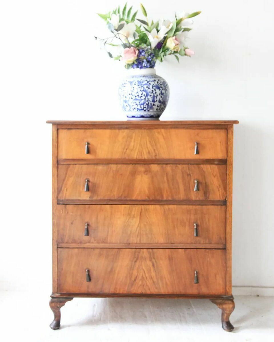 Antique Walnut Bedroom Chest Of Drawers photo furniture
