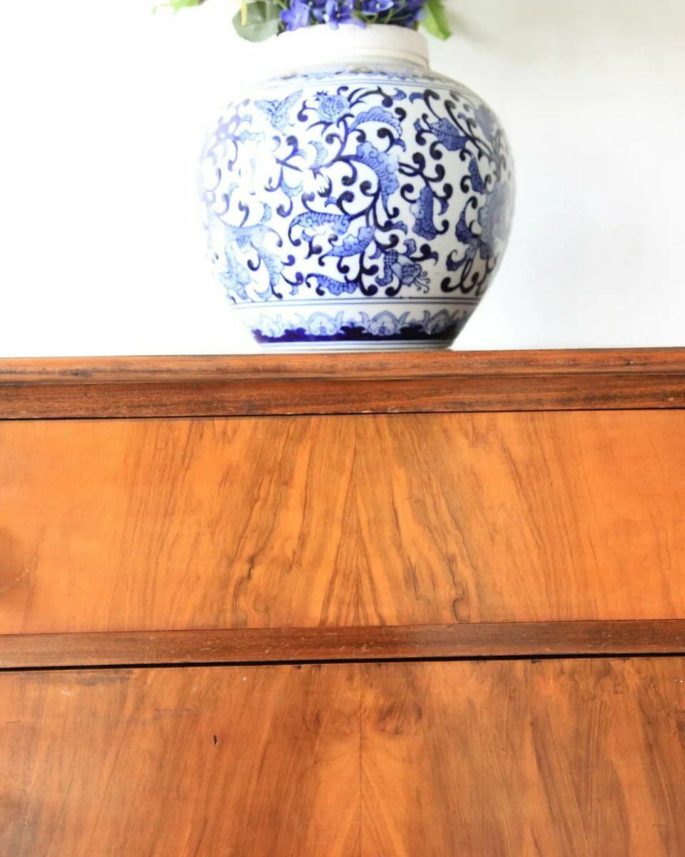 Antique Walnut Bedroom Chest Of Drawers photo for sale
