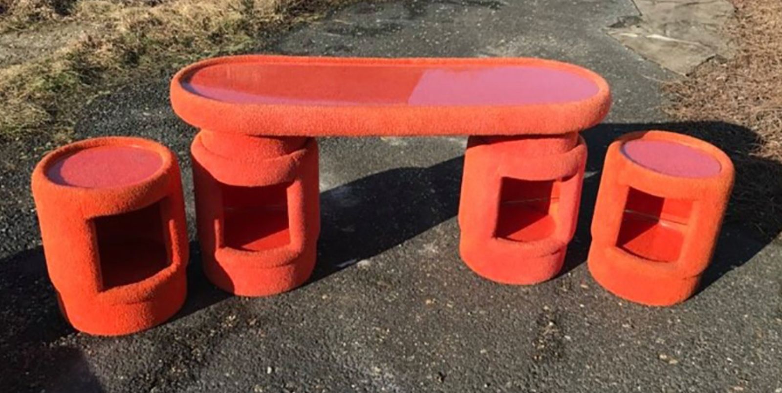 Dressing Tables By Kecskeméti Bútorerteksítő Vállalat, 1975, Set Of 6 photo Furniture